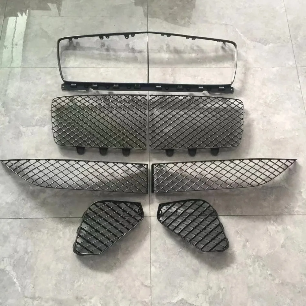 Grille for  Continental GT 2019-2022 Chrome Face Grill Front Bumper