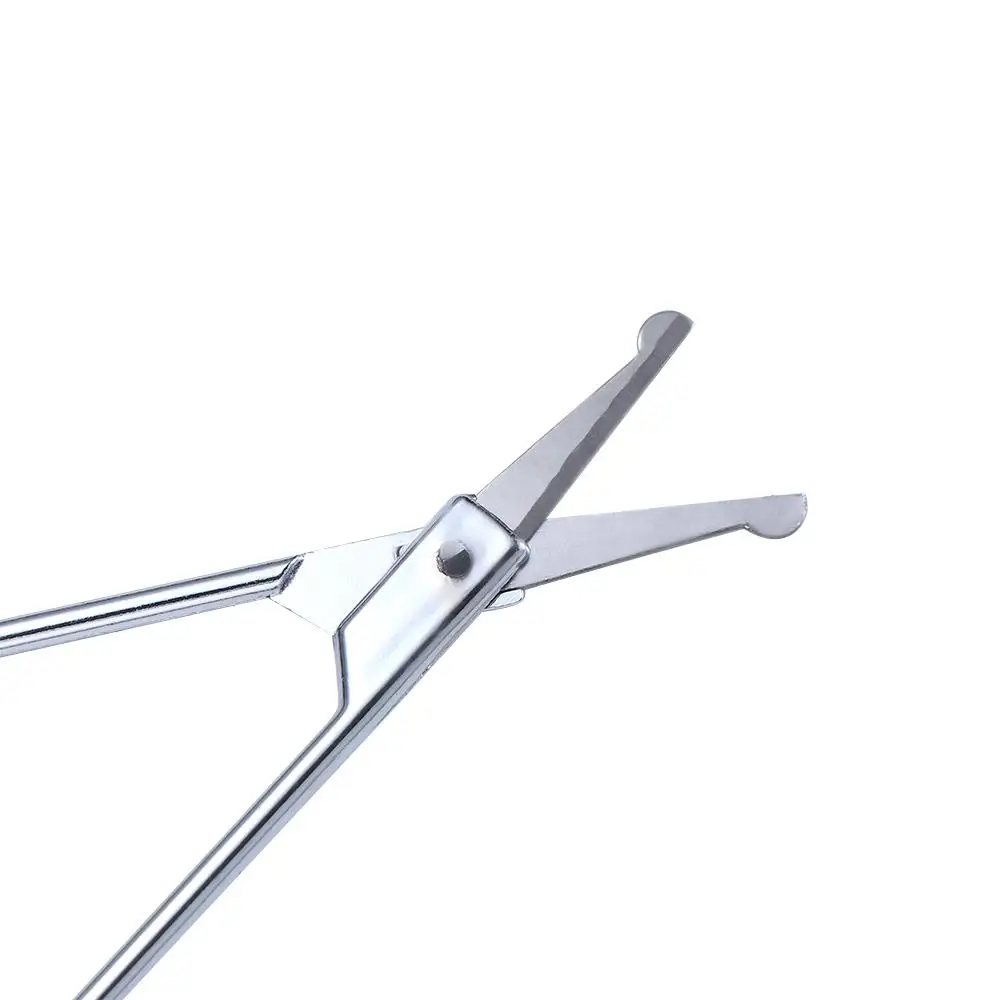 Nova ferramenta aparador de unhas nariz curvo tesoura cabelo orelha aparadores faciais ferramenta beleza aço inoxidável