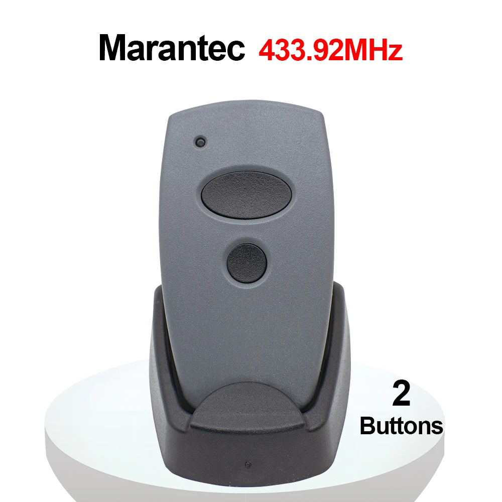 Marantec Digital 302 304 313 Comfort 220 250 252 433.92MHz Garage Gate Door Remote Control 433MHz Fixed Code Transmitter