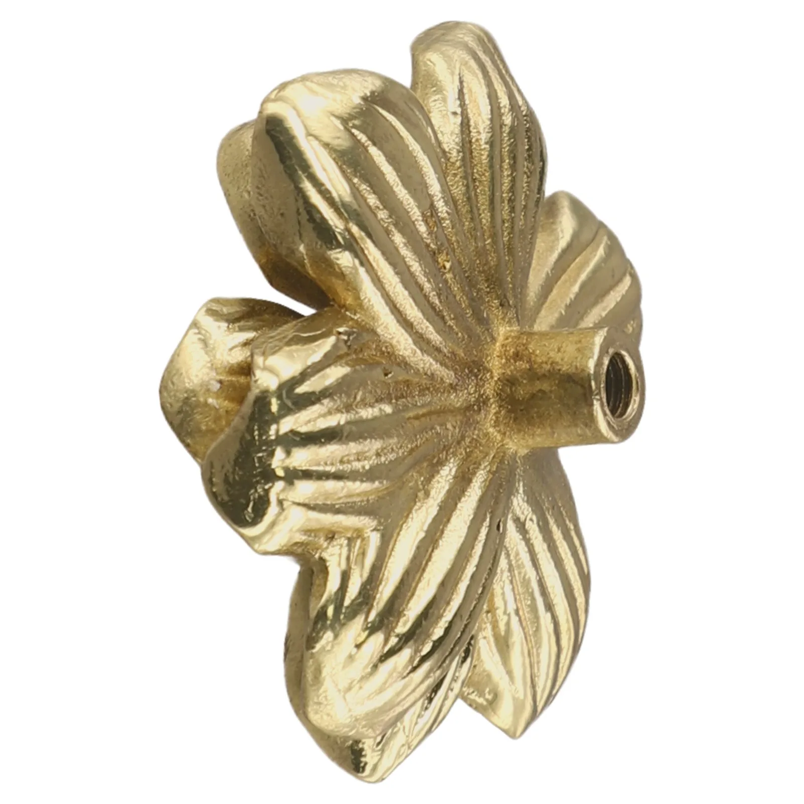 

2pcs Brass Cabinet Knobs, 45mm Gold Drawer Pulls For Kitchen Bedroom Furniture, Vintage Decor Handles With Screws