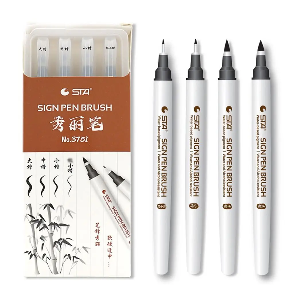 Crisperding Signature Pens Painting Pens Script Writing Brush Calligraphy Practice Pen Chinese Brushes Calligraphy Brushes