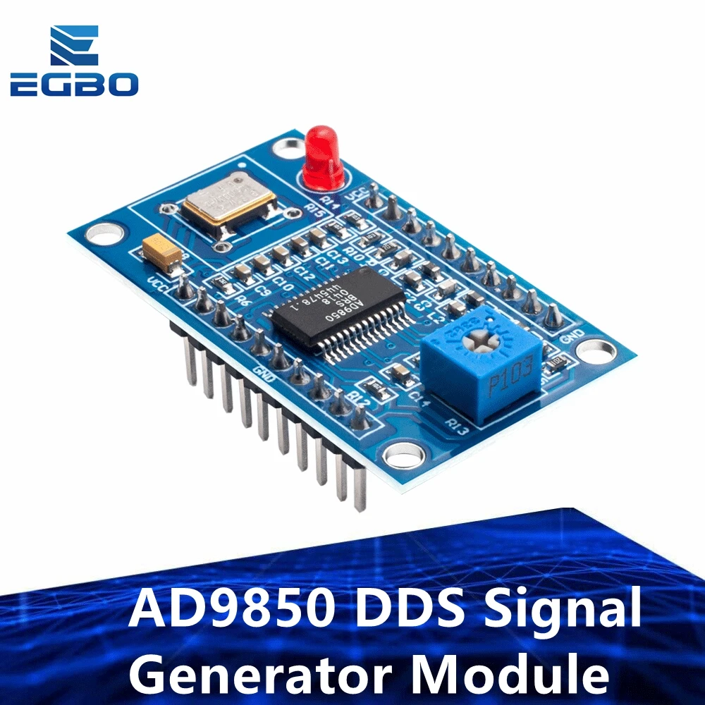 DDS Signal Generator Module Development Board 0-70MHz 0-40MHz AD9850 2 Sine Wave and 2 Square Wave