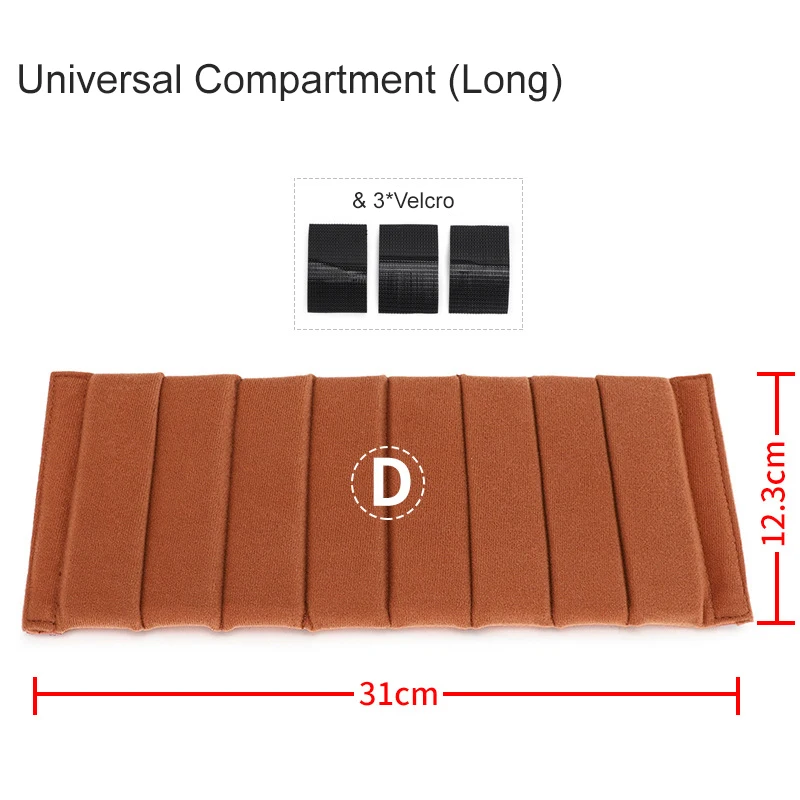 التصوير على ظهره الداخلية بطانة فواصل DIY بها بنفسك الجمع بين المقصورات كاميرا واقية وسادة للصدمات وسادة ل DSLR طائرات بدون طيار