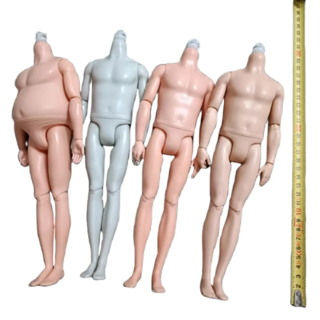 Male Doll Body Figure Toys Prince Doll Part White Body Joints Movable Doll Body Yoga Female Doll Body Toys