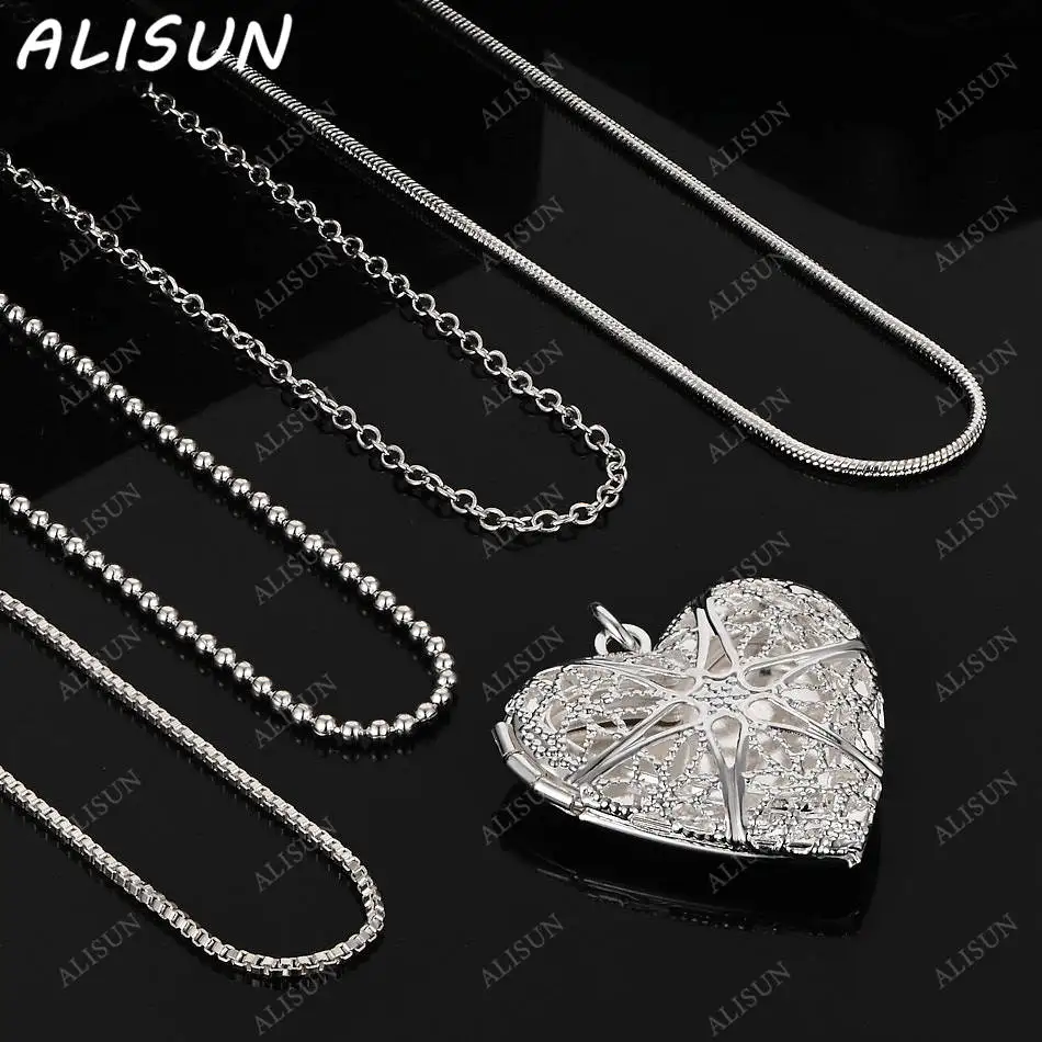 

ALISUN 40-75cm 925 Sterling Silver Design Pendant Necklace For Men Charm Trend Birthday Gifts Fashion Party Fine Jewelry