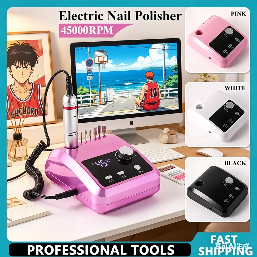 luxe-45000rpm-nail-drill-machine-cutters-premium-electric-nails-sander-file-for-gel-nails-polishing-for-home-manicure-salon