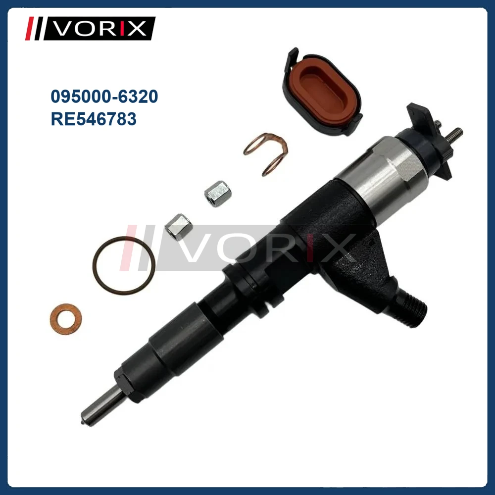 095000-6320 0950006320 RE546783 Diesel Fuel Injector for John Deere 4045T 6068T