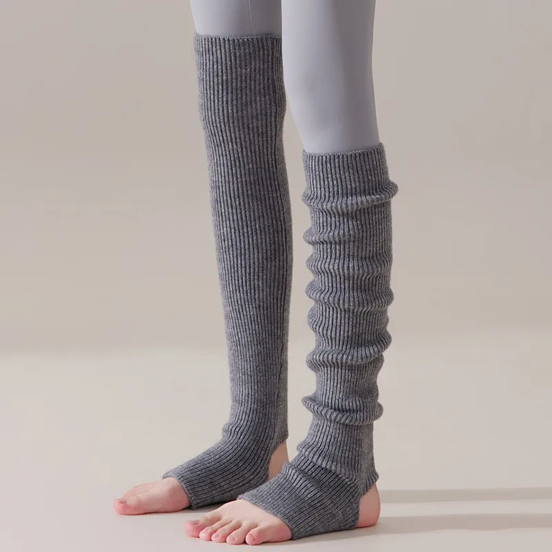 

Winter Warm Yoga Socks Cozy Breathable Over The Knee Kintted Leg Warmers Palites Dance Women‘s Slouchy Socks Y2k Accessories