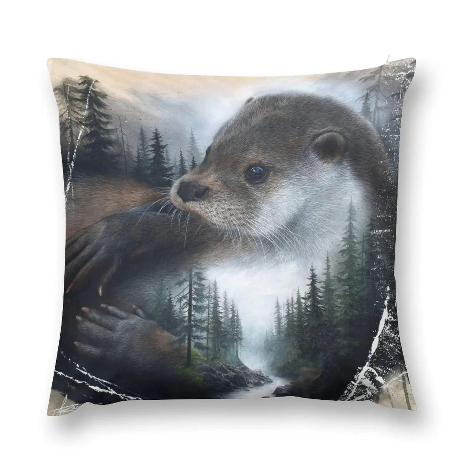 Follow your course Throw Pillow pillowcases for sofa cushions Cushions For Children Marble Cushion Cover pillow