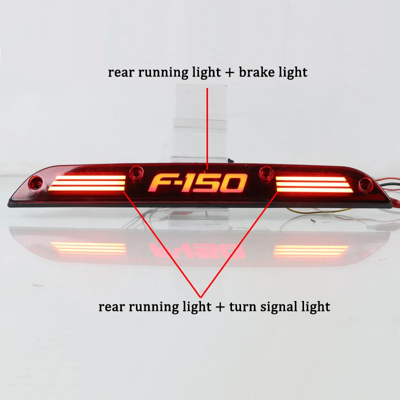 1 pz per Ford Raptor F-150 F150 2016 - 2021 3-in-1 funzioni LED luce posteriore supplementare luce di stop dinamica luce di svolta riflettore