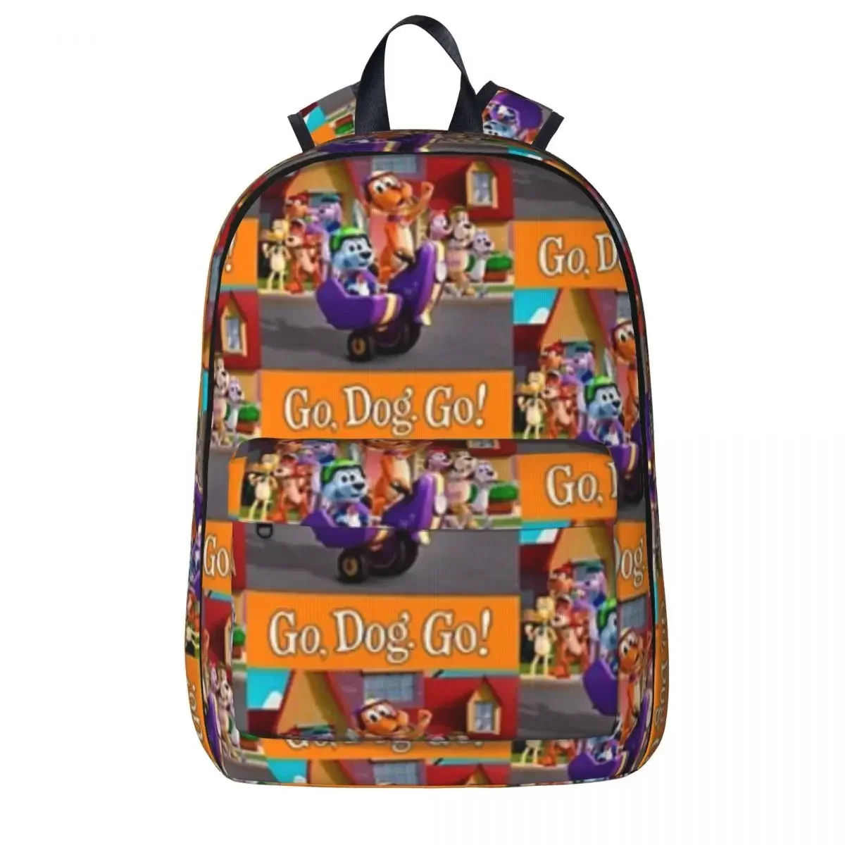 

Go, Dog. Go Woman Backpacks Boys Girls Bookbag Casual Children School Bags Portability Laptop Rucksack Shoulder Bag