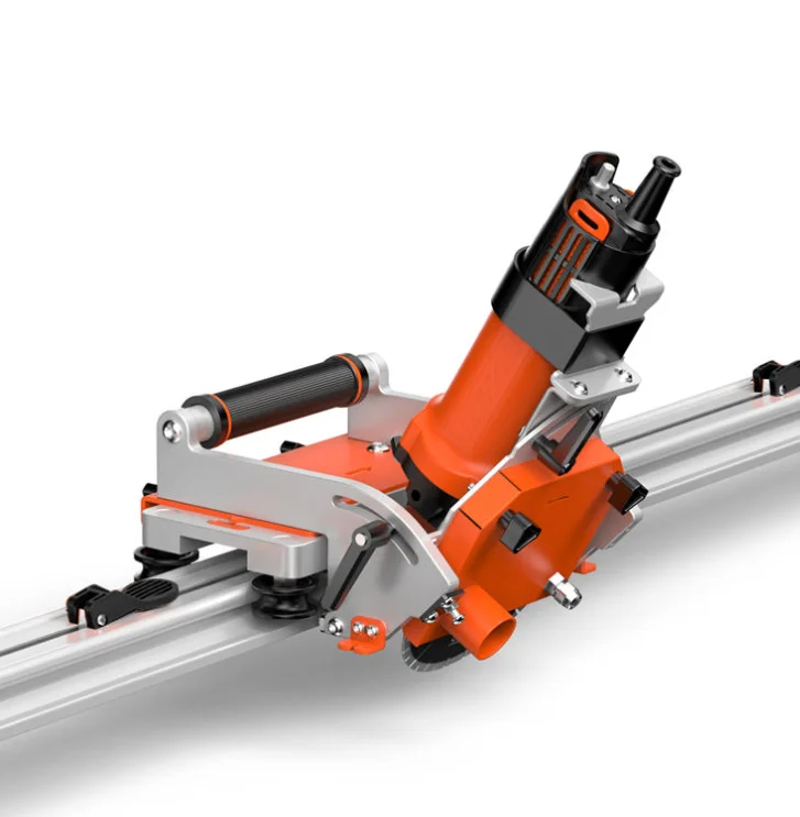 TGS Electric Tile Cutting Machine Base High-Precision Track Sliding Blade Brushless Motor Model TDZ1-120 220V for Oblique