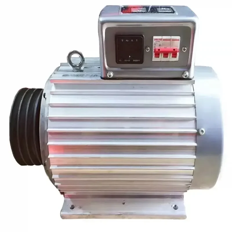 

26KW 1500r/min Single-phase Three-phase 220V 380V Brushless Rare Earth Permanent Magnet Inverter Generator 194NM