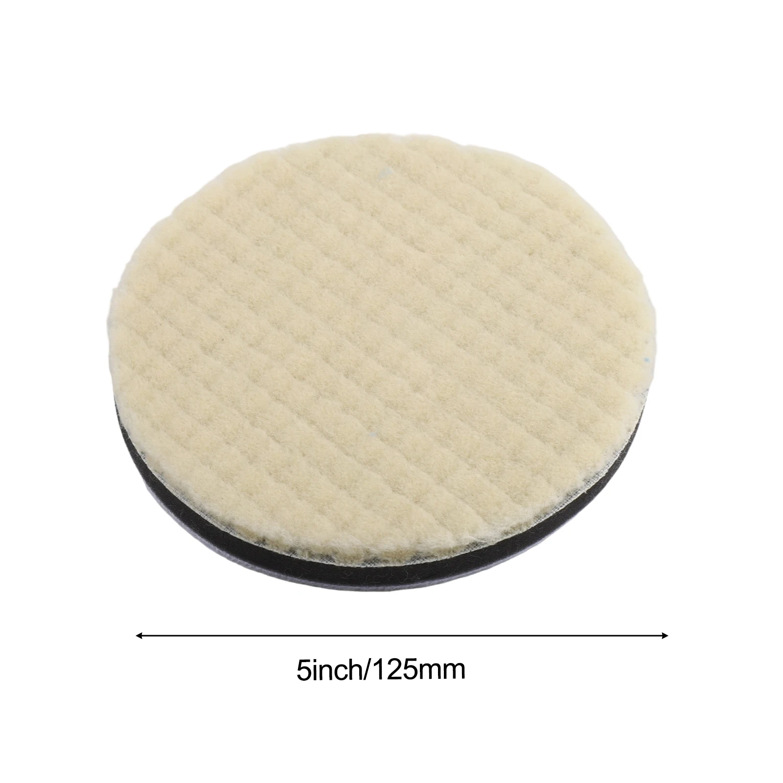 White Wool Polishing Pad 125mm 150mm 180mm For Car Waxing Sealing Cleaning And Electric Pneumatic Polisher Tool