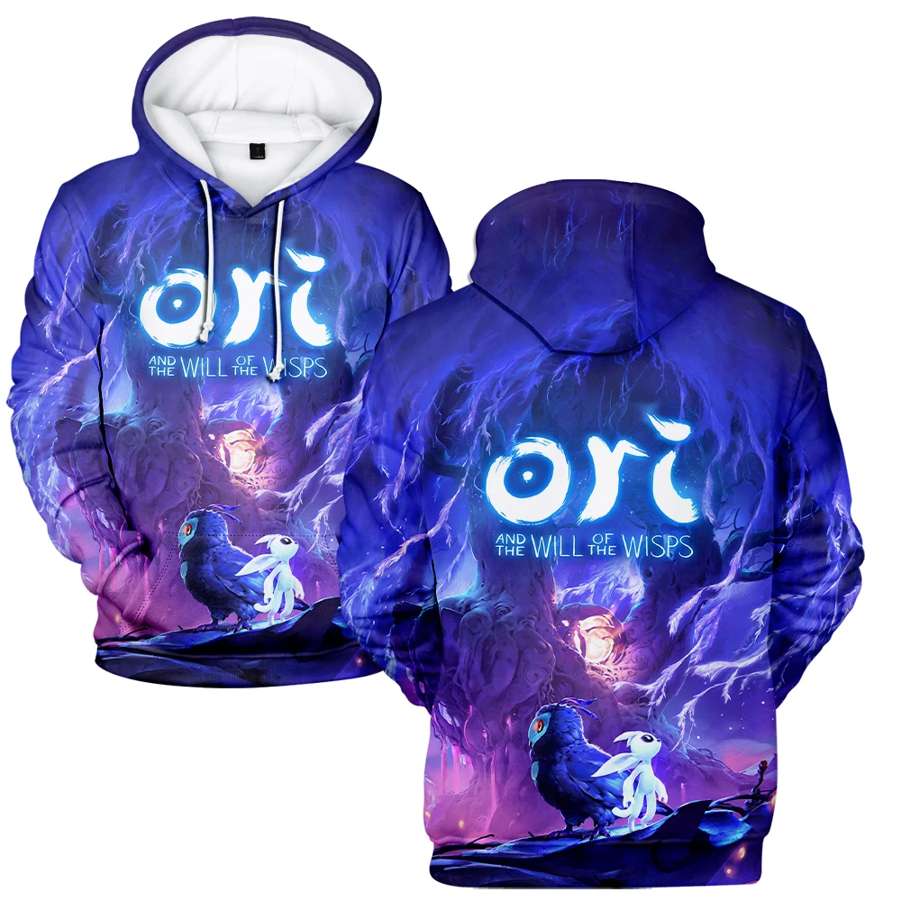 

Ori and the Will of the Wisps Hoodie 2024 Hot Game Long Sleeve Hooded Sweatshirts Harajuku Streetwear 3D Clothes