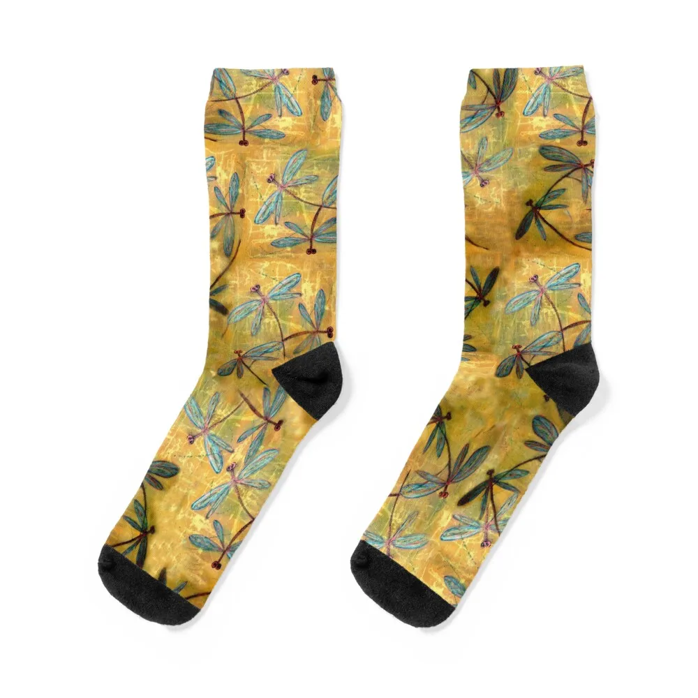 

Dragonfly Haze Cloud Socks New year's cute with print short Socks Men's Women's