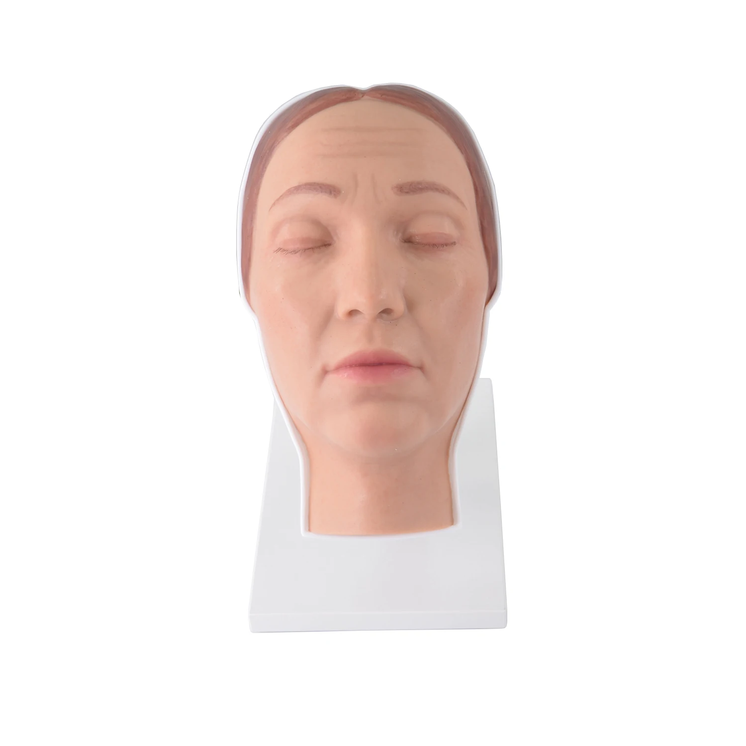 Facial Injection Mannequin Model Head Dermal Injection Manikin Head Female Model