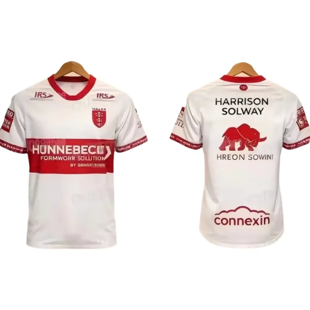 Herkingston Wanderers 2026 Red Robin Alternative 3D Printed Shirt Rugby Suit Sports and Leisure Family and Child Collection