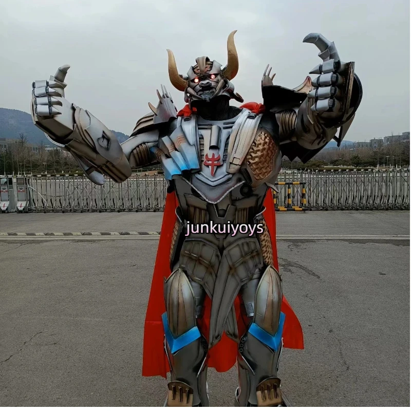 

Bull Demon King Battle Armor Role Playing Battle Suit Adult Iron Man Costume for Party Christmas Event Gift