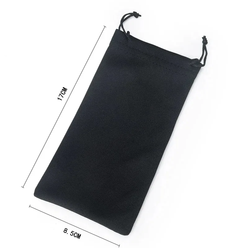 1-6Pcs Portable Soft Cloth Waterproof Sunglasses Bag Microfiber Dust Storage Pouch Glasses Carry Bag Eyewear Case Container 