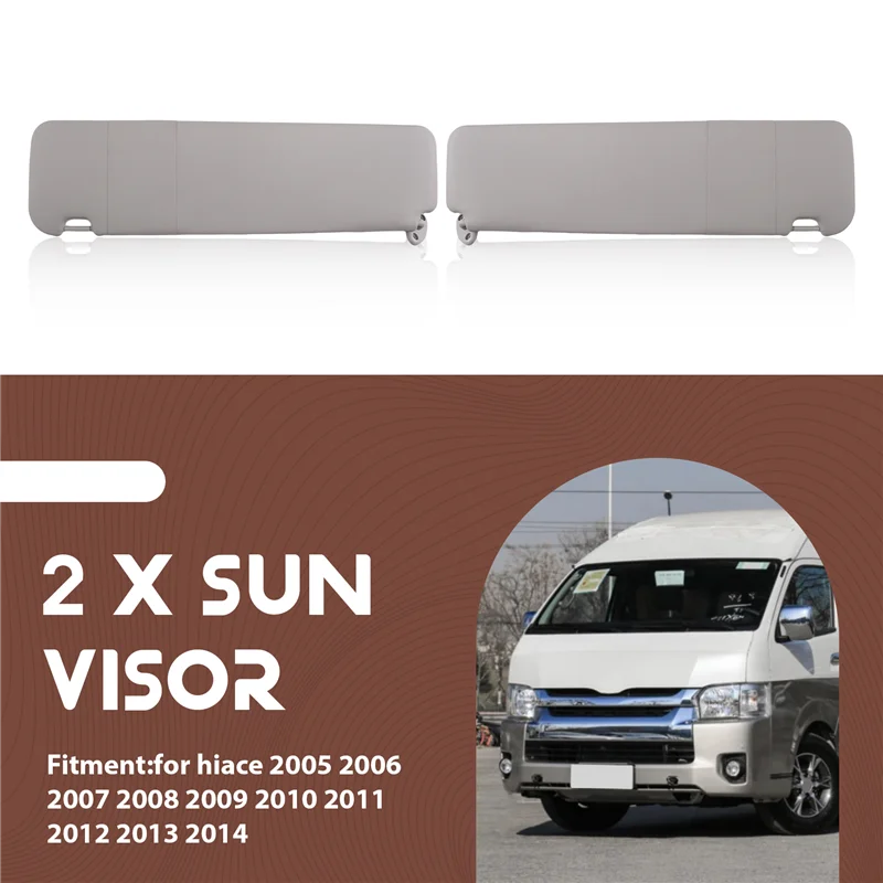 

Interior Windscreen Panel With Sun Visor For Toyota Hiace 2005-2014 74310-26C00-B0 74310-26C10-B0 Car Sunvisor
