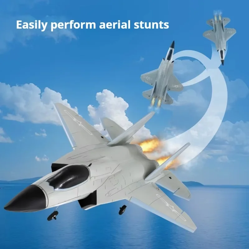 Nuovo Fx9631 Grande Culvert J35 Fighter Telecomando Brushless Materiale in schiuma Resistente alla caduta Aereo ad ala fissa Modello di aereo