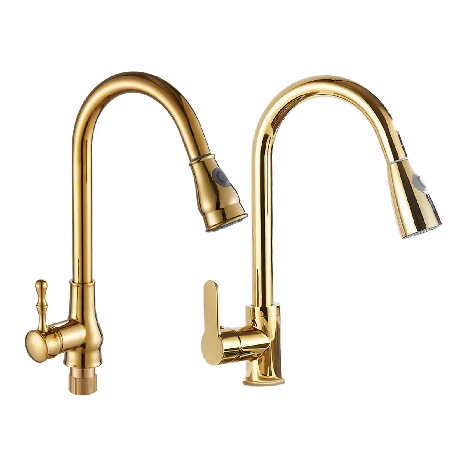 Flexible Kitchen Faucet 2 Modes High Faucets Tap for Kitchen Restaurant Bathroom