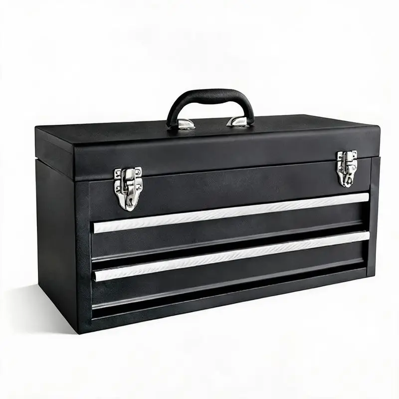 Hard Portable Toolbox Customizable Multi-Drawer Cabinet Modern Style Metal Drawer Toolbox Garage Toolbox