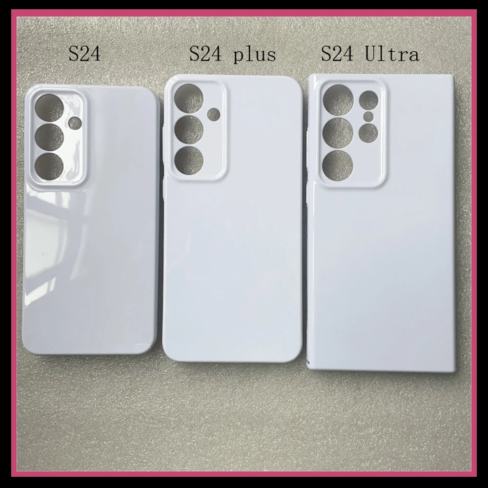 Fonlyu 10 szt. Precyzyjne otwory do maszyny do sublimacji 3D, pojedyncze etui ochronne do Samsung S26 S25 S24 S23 S22 Ultra Plus Series — zdjęcie produktu 3