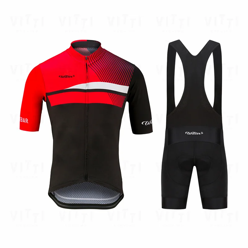 mira Wilier Cycling set Breathable Mesh Short Jersey bike uniforme Sport Bicycle Clothing MTB clothes maillot ropa ciclismo