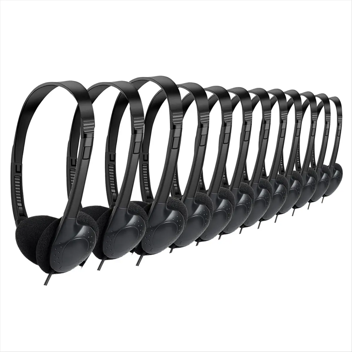 ABGN 12 Pack Kids Headphones for Classroom School Students, Headphones for Students Children Toddler Teens