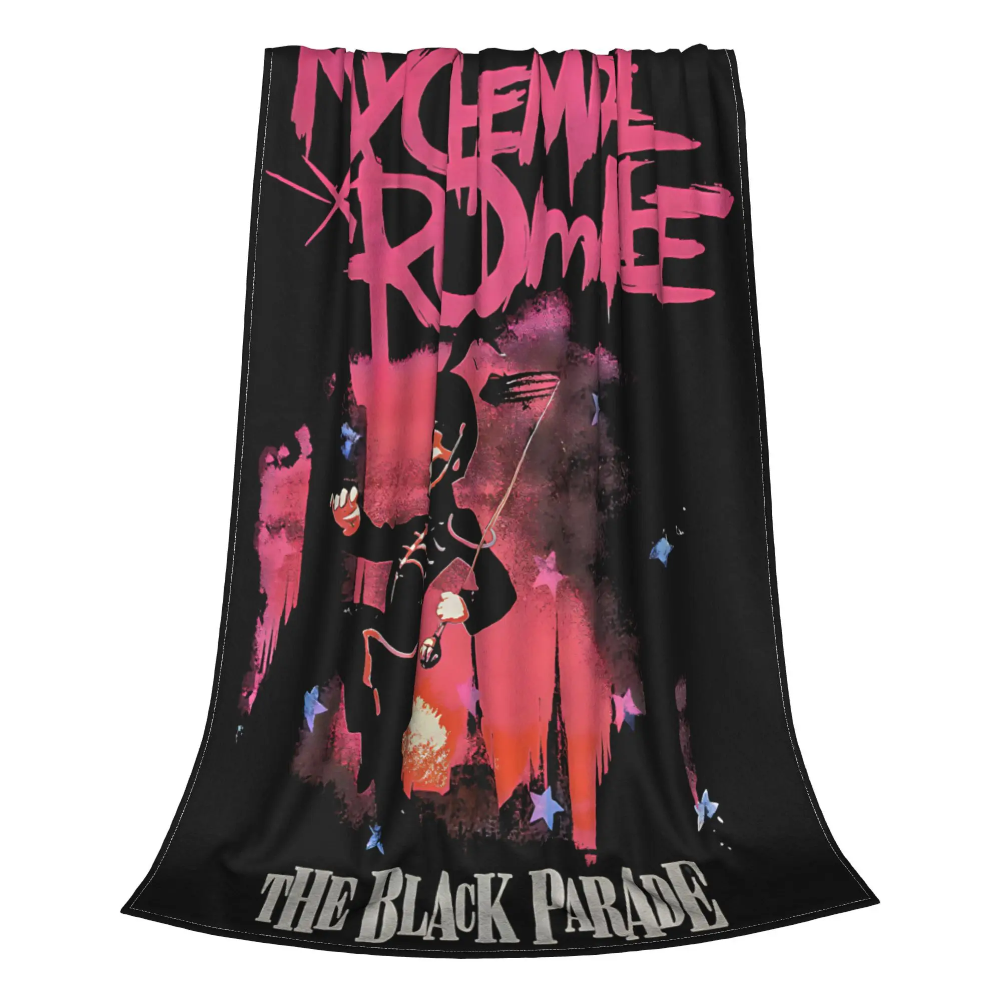 My Chemical Romance Merch Blankets Super Soft Coral Fleece Plush  Throw Blankets Comfortable Rug Piece
