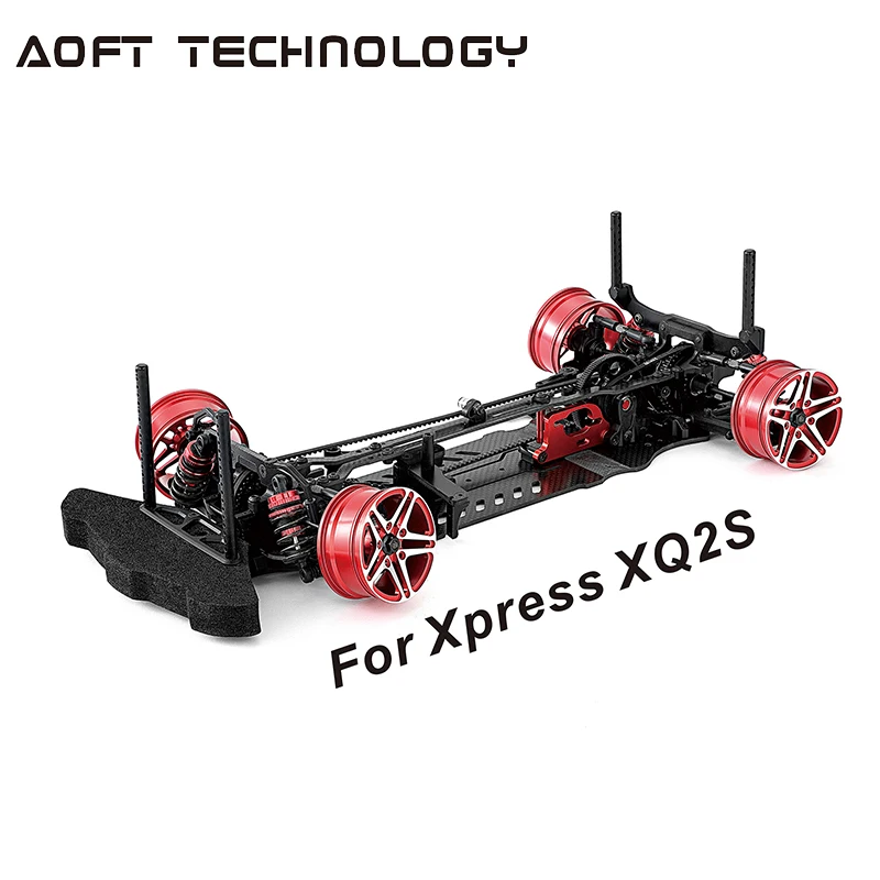 Carbon Fiber Aluminum Upgrade Kit for Xpress XQ2S 1:10 RC Touring Car