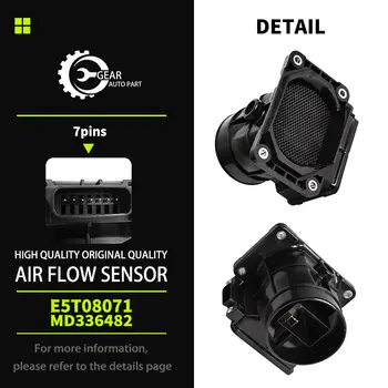 適用於三菱帕杰羅和戈藍2000款的高品質空氣流量計感測器 E5T08071 MD336482 MAF 全新感測器 8 最佳銷售 格蘭特三菱 - №5