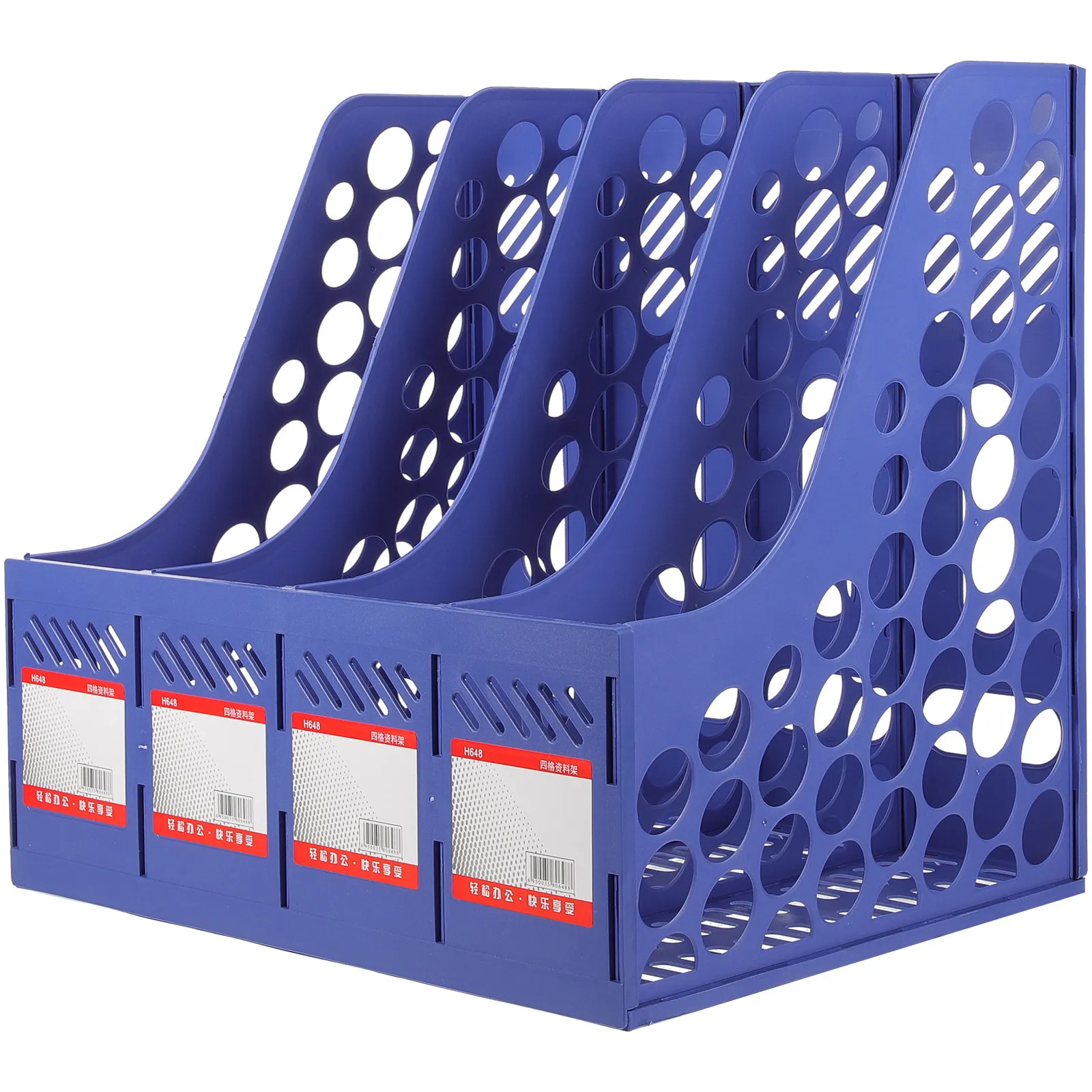 

Набор из 1 шт. Настольный органайзер для файлов, подставка для документов А4, пластиковая подставка для документов, настольный органайзер с отделениями