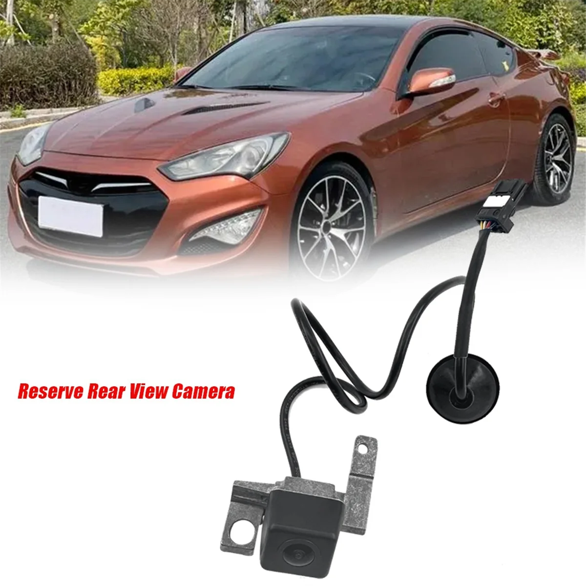 Câmera de backup de visão traseira do carro, apto para Hyundai Genesis 2008-2014, Reserve Park Assist, 95760-3M061, 957603M061