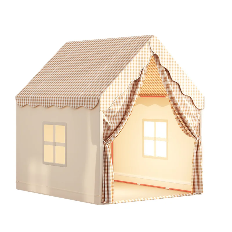 Kids tent indoor girl boy castle small house toy house princess dream bed game secret base