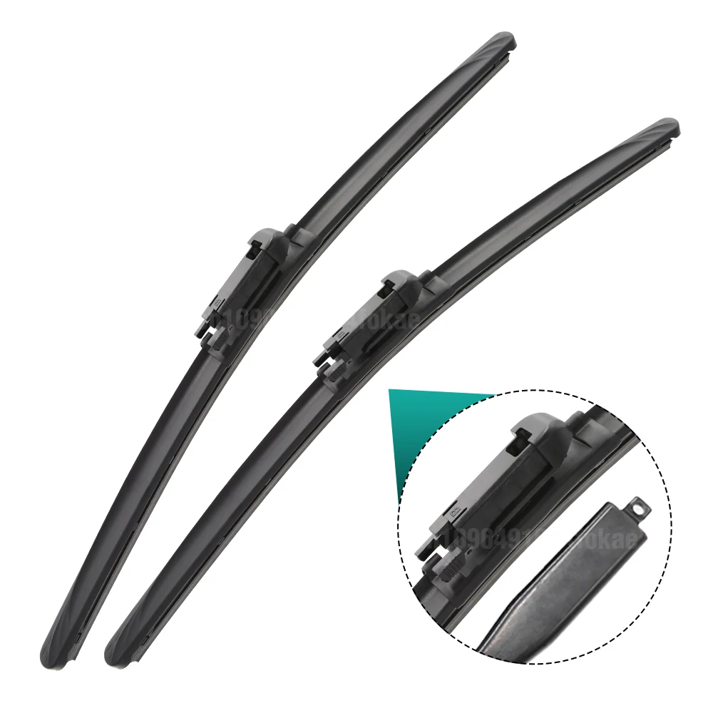 Silicone & rubber  Front Wiper Blades Set For BMW 1 Series F20 F21 2012 - 2019 Windshield Windscreen Window Brush 22