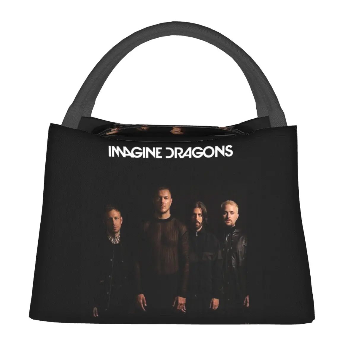 Imagine Dragons Band Loom Tour Insulated Lunch Bag for Women Children Leakproof Food Boxes Thermal Lunch Box Tote