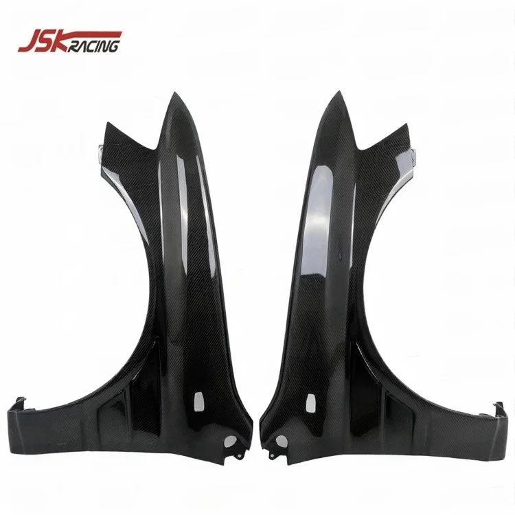 CARBON FIBER FRONT FENDER for 2001-2007 MITSUBISHI LANCER EVOLUTION EVO 7-9 Upgrade to VENT STYLE