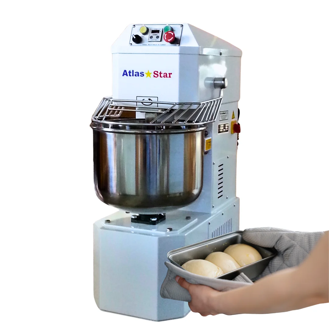 S-30 Commercial 6Kg Electric Dough Mixer Stand Mixer With 30L Mixing Bowl 2-Speed Durable Motor For Bakery & Kitchen Use
