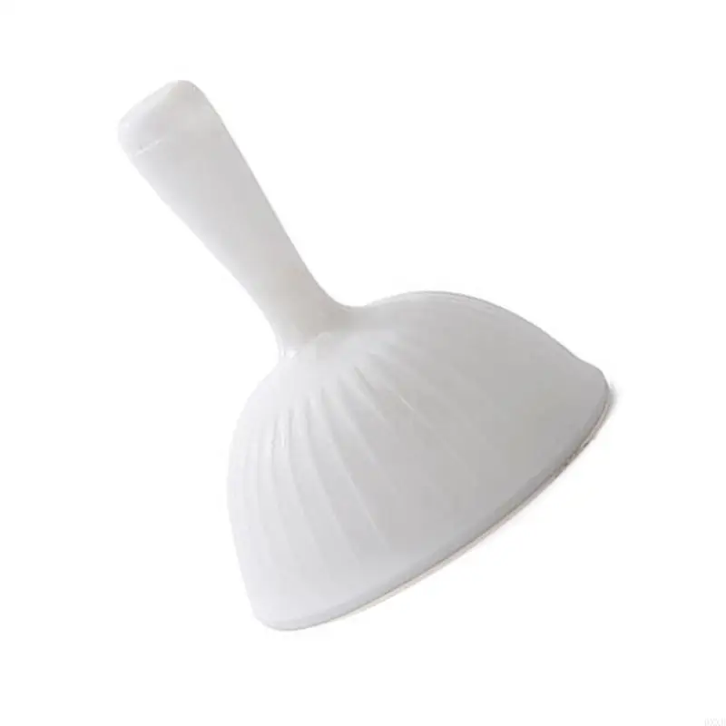 Heat Resistant Silicones Funnel Splashes Proof Design Dishwasher Safe Kitchen Tool 0XXB