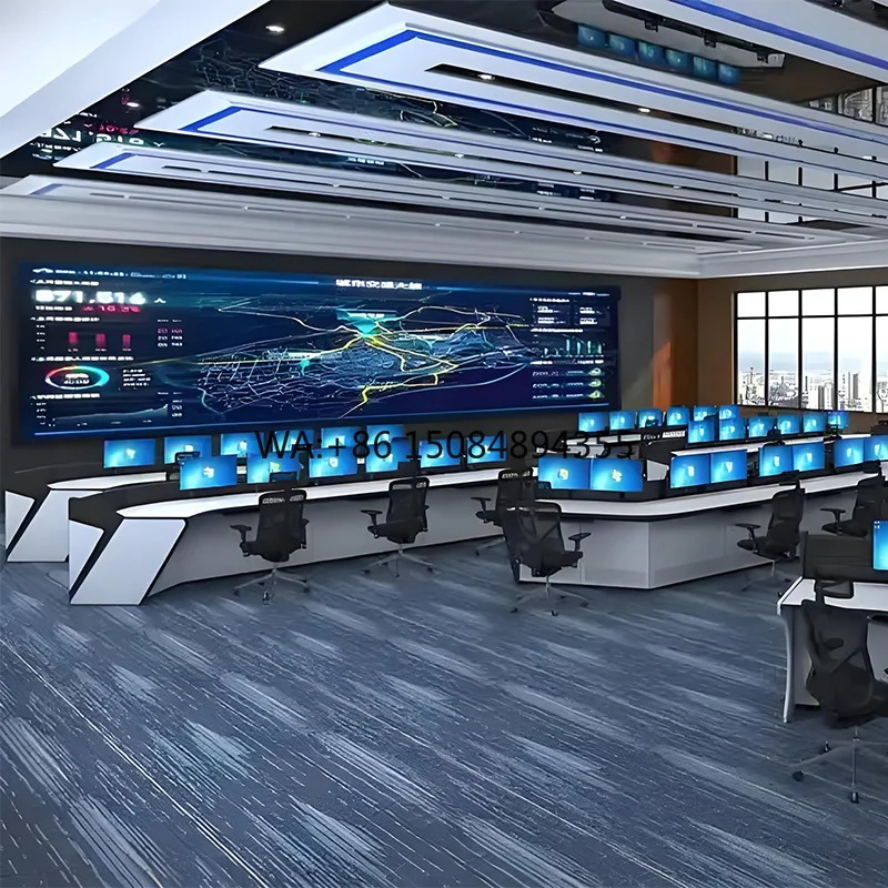 Indoor COB LED Panel P0.93-P2.34 Ultra-Fine Pitch Full Color 8K Resolution Waterproof for Command Center Video Wall