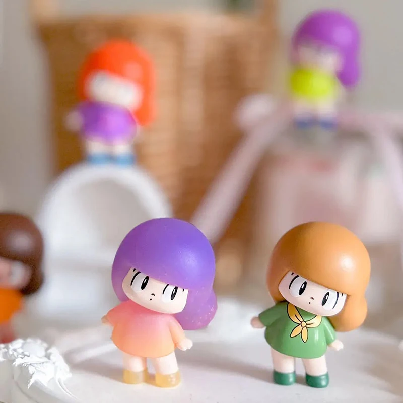 

MAMUANG Mango Sister Series Mini Collectible Figurine Trendy Blind Box Toys Perfect For Display And Play