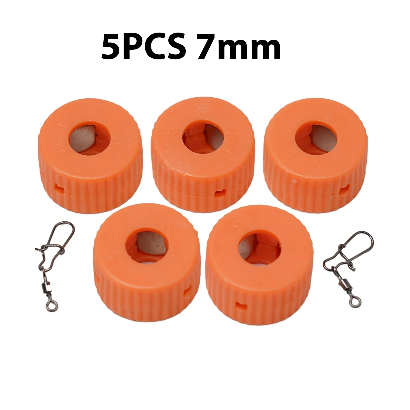 

For Screwdriver Bit Mini Magnetizer Ring Orange Plastic Material 5 Pcs Without Demagnetizer Function High Quality
