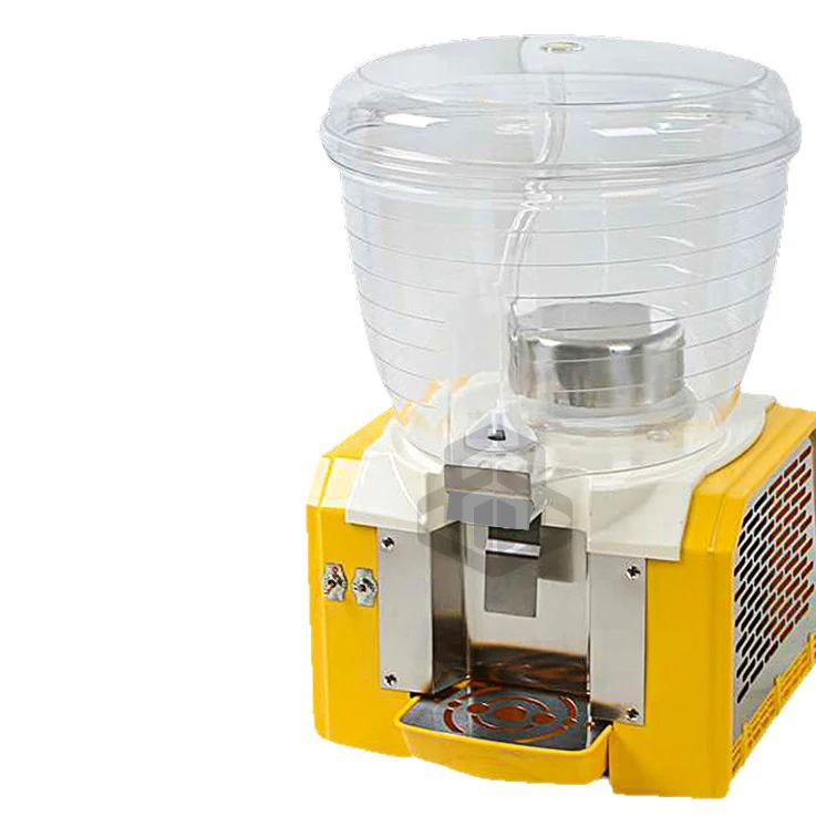 OYLP 35L Stainless Steel Commercial Beverage Dispenser with Hot/Cold Functions Milk Tea Blender & Juice Dispenser
