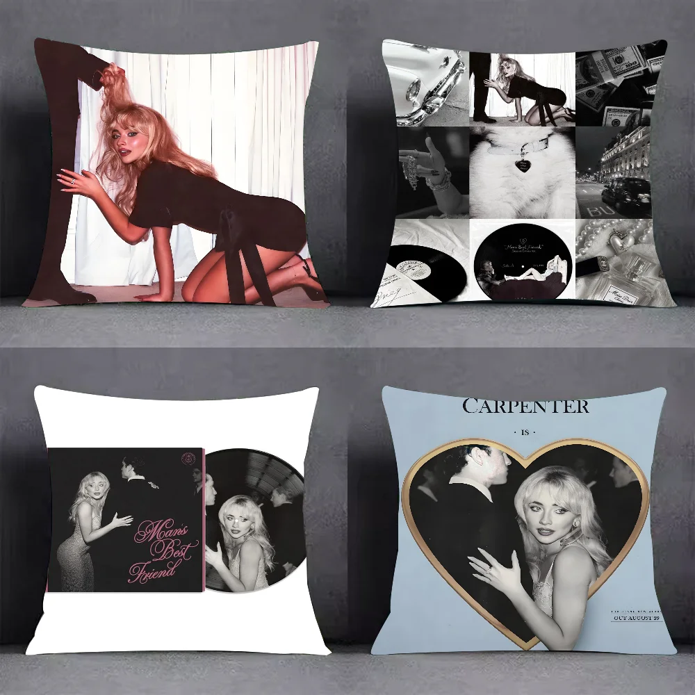 SINGER S-SabrinaS C-CarpenterS Pillow Case Cover Square Sofa with for pattern comfortable cushionsuitable of room