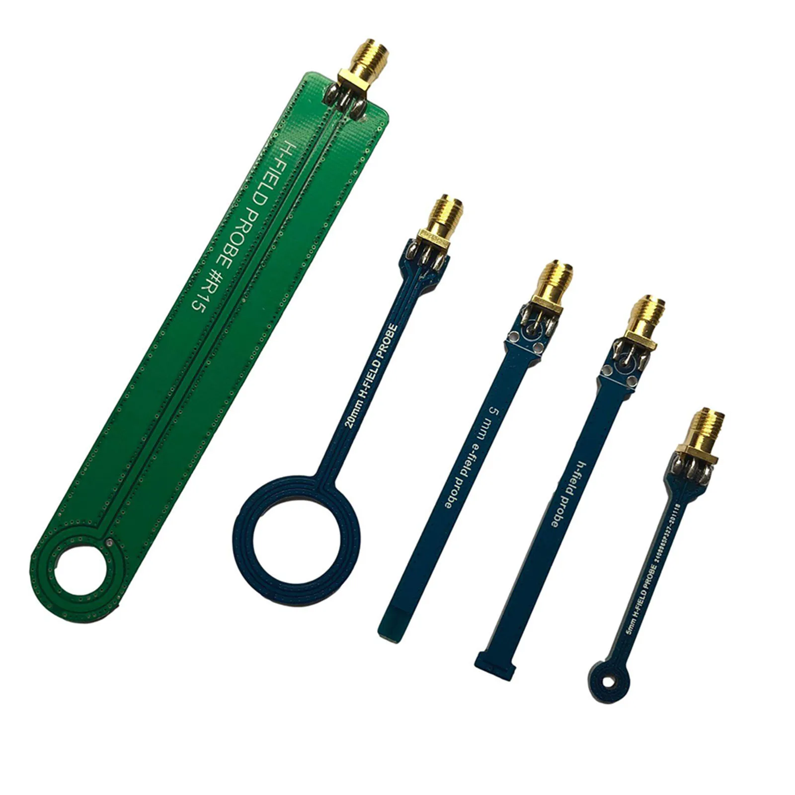 

5pcs Agnetic Field Antenna Field Probe SMA Male Thread Inner Hole EMC EMI Near Field Conduction Simple Magnetic Probe