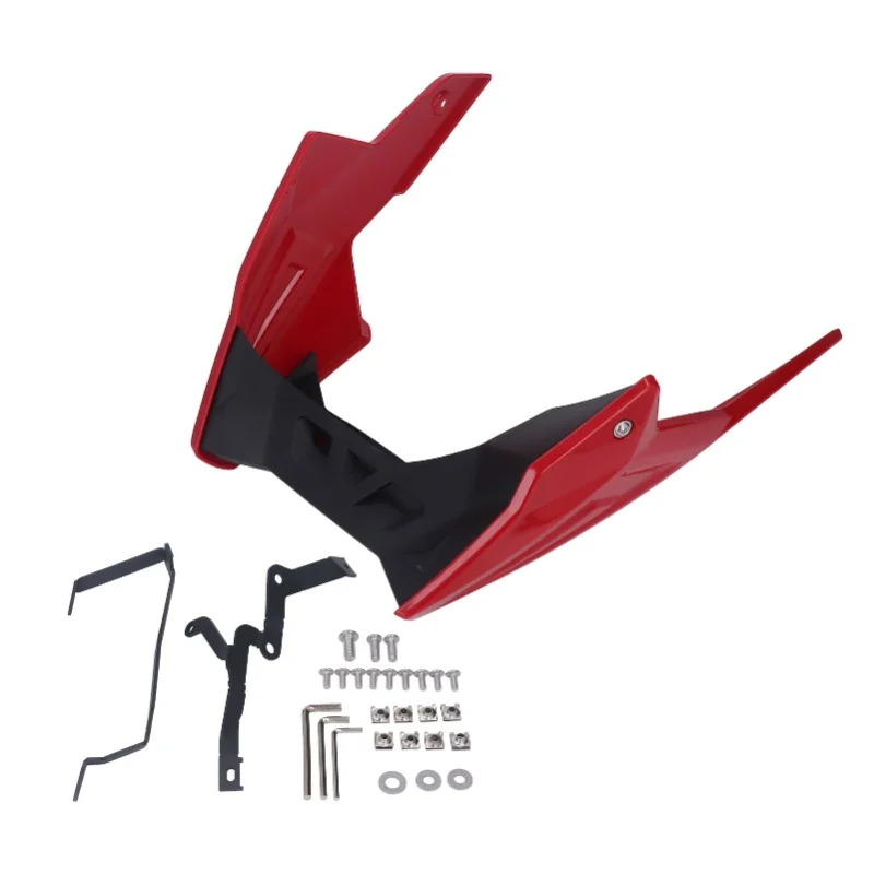 Motorcycle Engine Chassis Shroud Smooth Surface Engine Protection Cover Replacement For F900R 2020-2022 Red