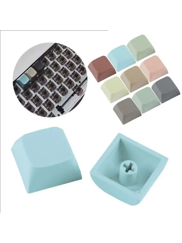 

652F 10PCS Stylish Keycaps Set Thick PBT XDA2 Height 1U for Mechanical Keyboards